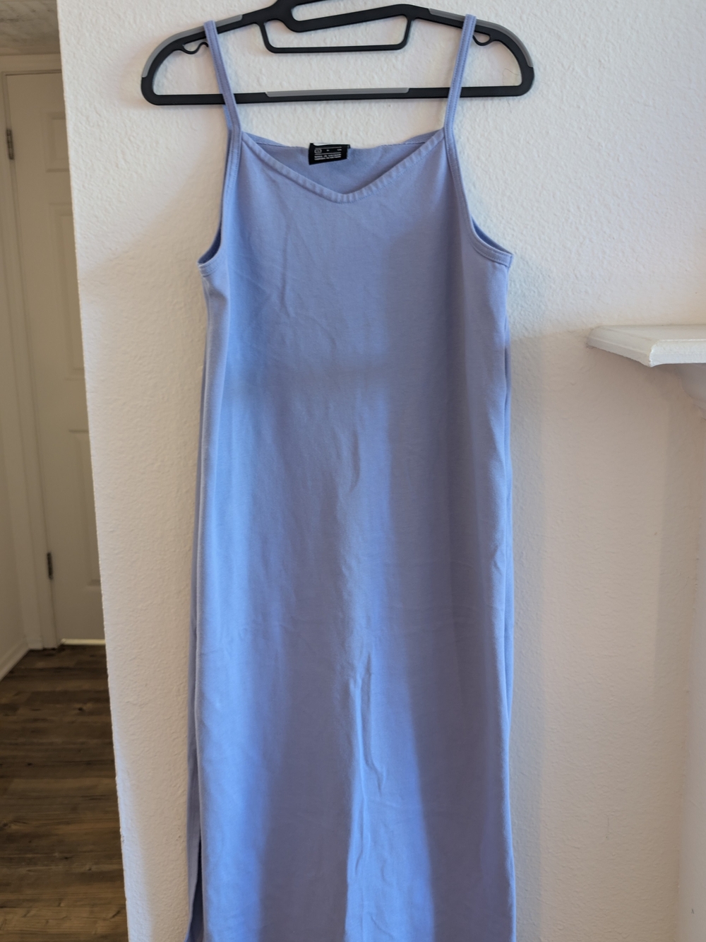 Nike Vintage Light Blue Slip Maxi Dress – Size S